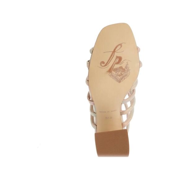 NIB FREE PEOPLE | COLETTE CINCHED HEEL | RAINBOW METALLIC   - Picture 14 of 14